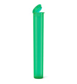 (1,000 Pack) 116mm Translucent Green King Size Child Resistant Pop Top Tube