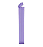 (1,000 Pack) 116mm Translucent Purple King Size Child Resistant Pop Top Tube
