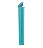 (1,000 Pack) 116mm Solid Teal King Size Child Resistant Pop Top Tube