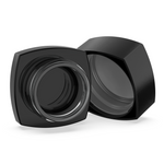 (250 Pack) 5ml Black Glass Square Pillow Jars with Child-Resistant Lids