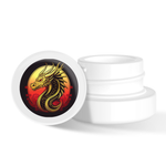 Custom Label for 5ml White Glass Container with White Child Resistant Lid
