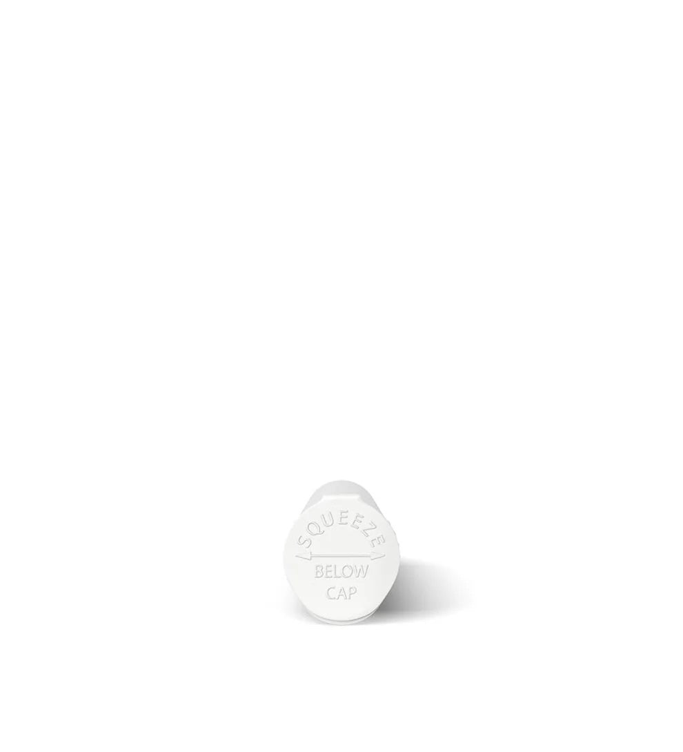 (1,000 Pack) 116mm Solid White King Size Child Resistant Pop Top Tube