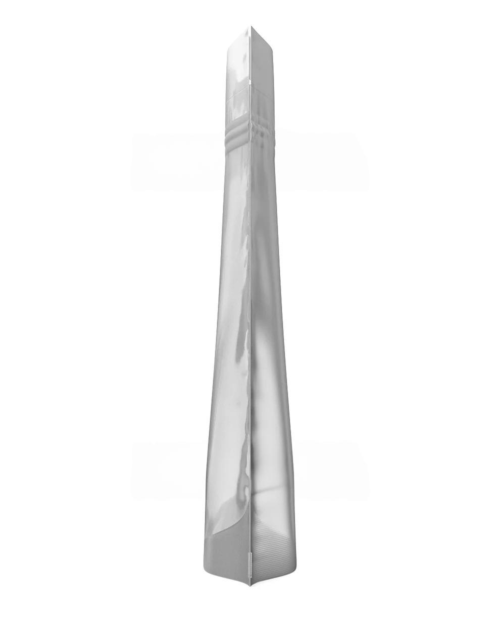 (1,000 Pack) 28g Matte Silver Mylar Bags with Clear Front – Tear Notch, 6" x 9.3"