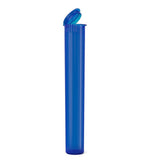 (1,000 Pack) 116mm Translucent Blue King Size Child Resistant Pop Top Tube
