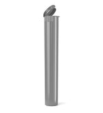 (1,000 Pack) 116mm Solid Silver King Size Child Resistant Pop Top Tube