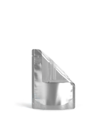 (1,000 Pack) 3.5g Matte Silver Mylar Bags with Clear Front – Tear Notch, 3.62" x 5"
