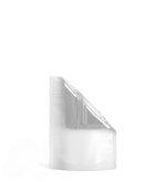 (1,000 Pack) 3.5g Matte White Mylar Bags with Clear Front – Tear Notch, 3.62" x 5"