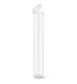 (1,000 Pack) 116mm Clear King Size Child Resistant Pop Top Tube