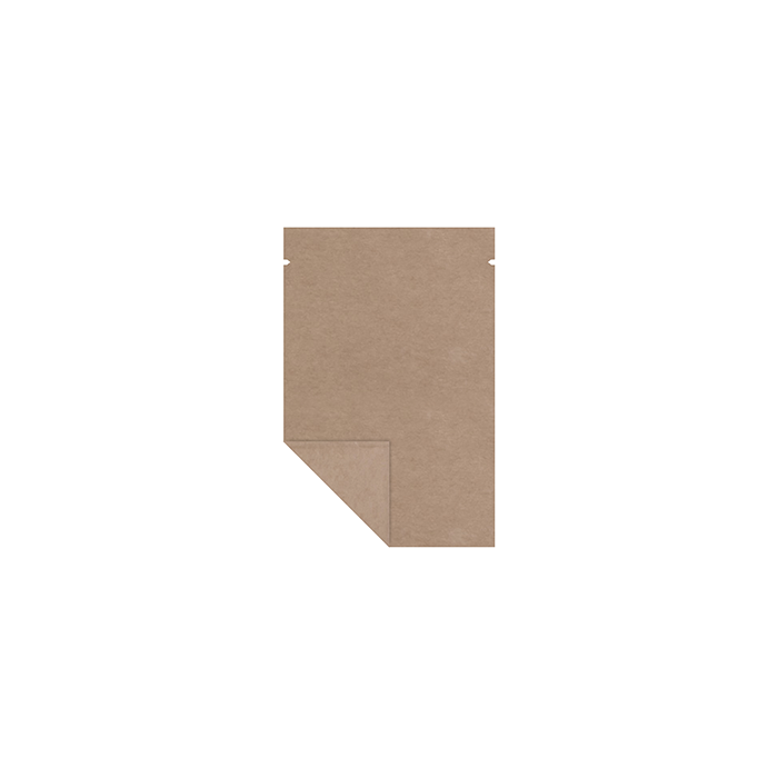 (2,000 Pack) 1g Opaque Kraft Mylar Bags – Tear Notch, 3" x 4.5"