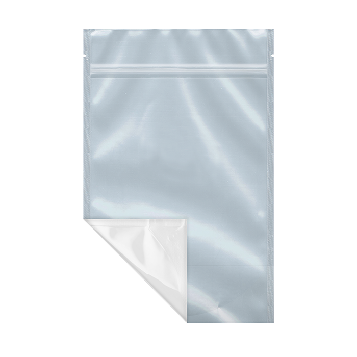(1,000 Pack) 28g White Mylar Bags with Clear Front – Tear Notch, 6" x 9"
