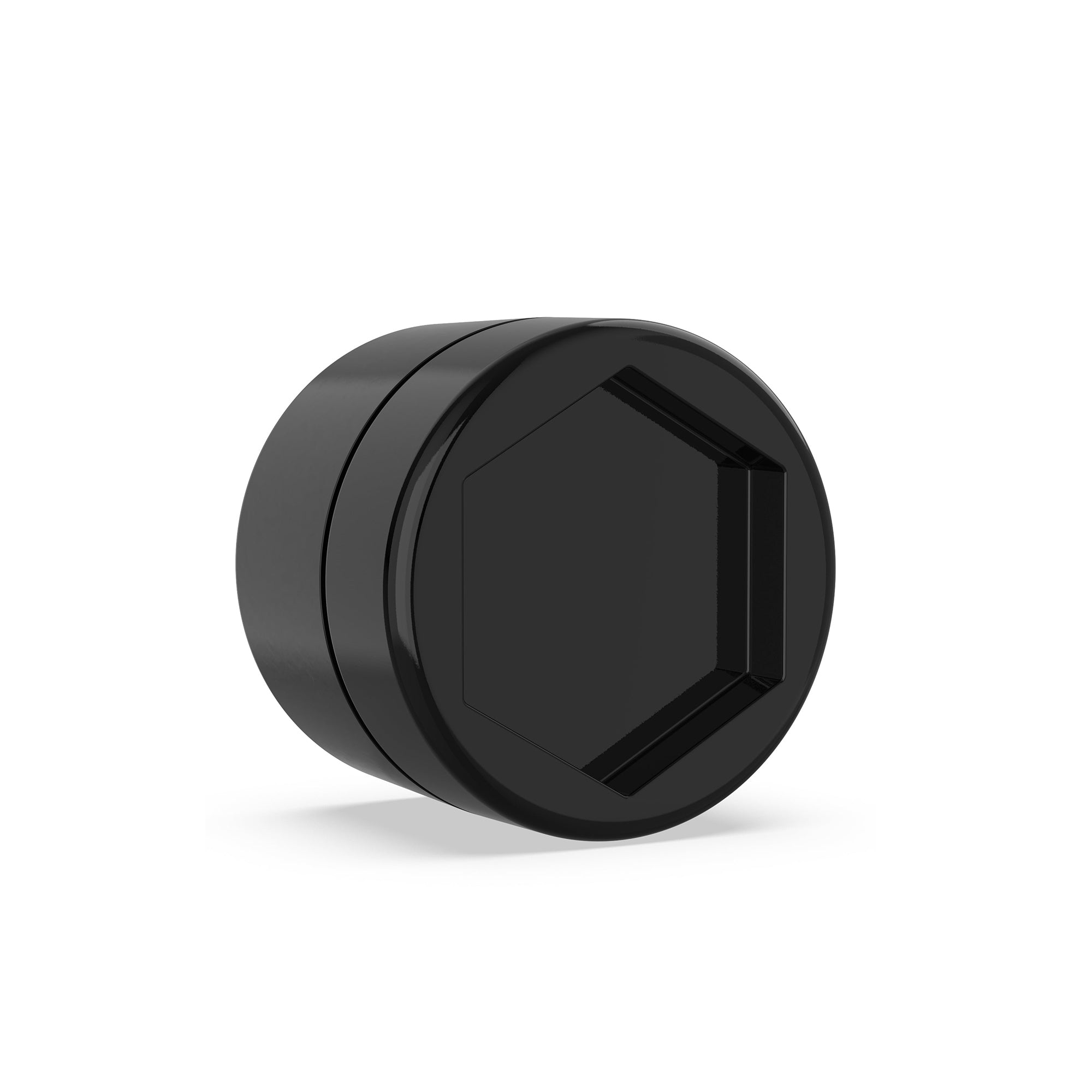 5 Oz Child-Resistant “Flat Lid” Jar with Black Lid